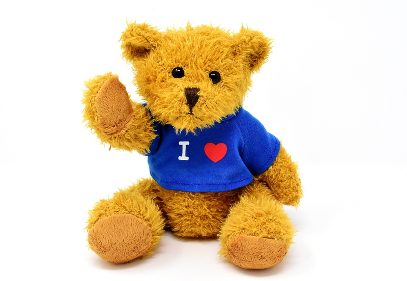toy, yellow, bandage, animal, brown, love, purple, 4K, indoors, cute, teddy bear, stuffed animal, bear, toys, innocence, teddy, childhood, physical injury