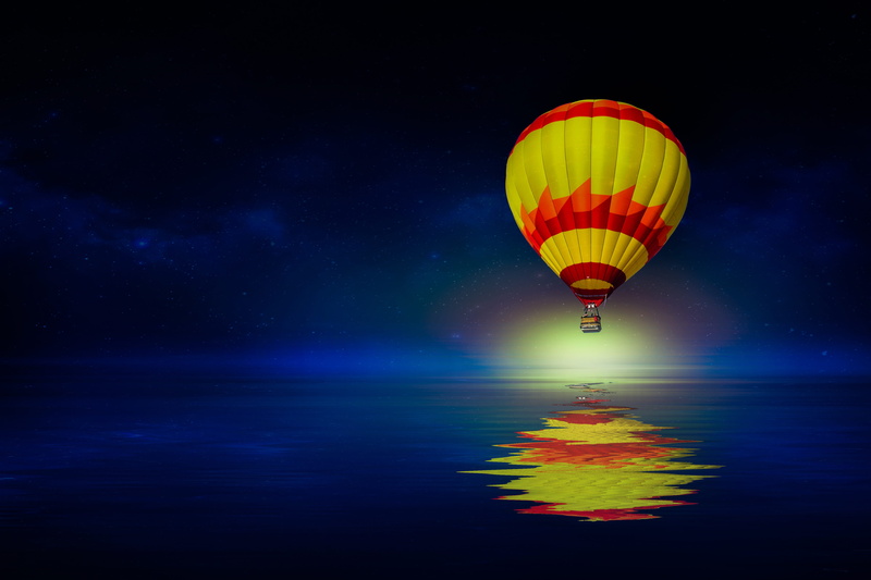 body, flying, hot, himmel, apladalen, travel, cold, air, scenics - nature, no person, man, red, journey, hot air balloon, tree, leaf, sweden, scenic, air vehicle