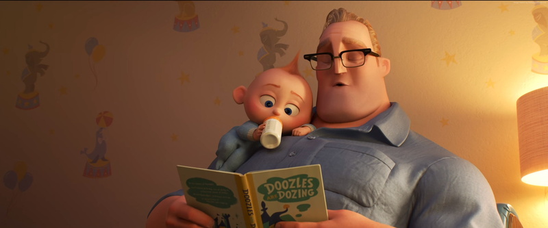 The Incredibles 2, boys, glasses, text, 2K, males, 4k, holding, childhood, indoors, child, creativity, western script, female likeness, eyeglasses, wall - building feature