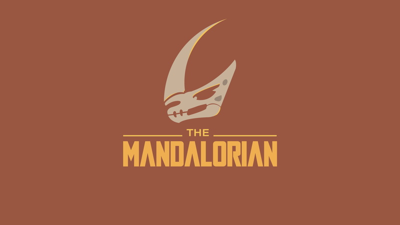 The Mandalorian, Mudhorn Signet, 4K, simple background, Star Wars