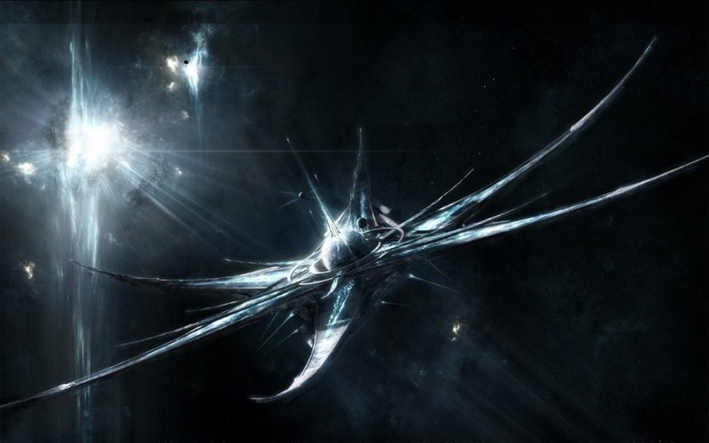 black, gray, Planets, Sci Fi, 720P, Space Station, spaceship, digital