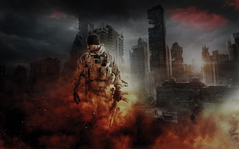 building exterior, cityscape, building, one person, medal of honor warfighter, skyscraper, dark, architecture, 1080P, digital composite, city, government