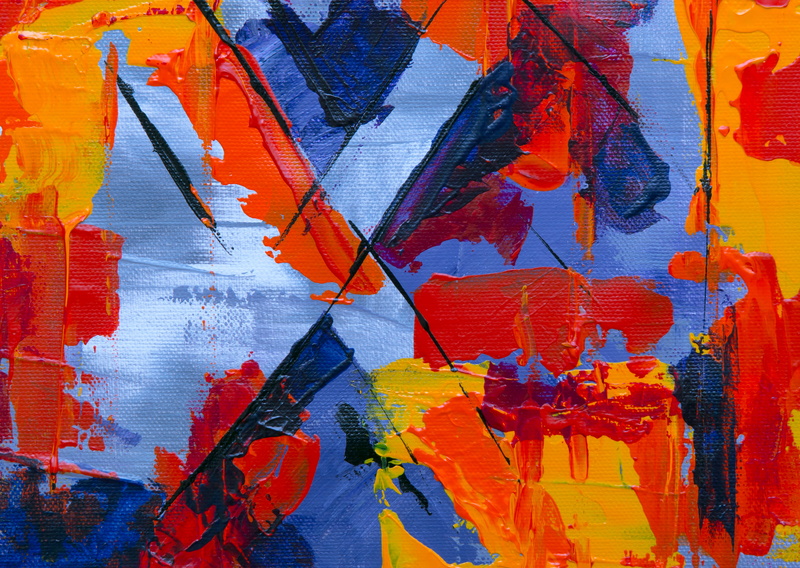 texture, pattern, painting, color, paint, modern art, creativity, abstract painting, abstract, canvas, art, orange color, day, background, artistic, design