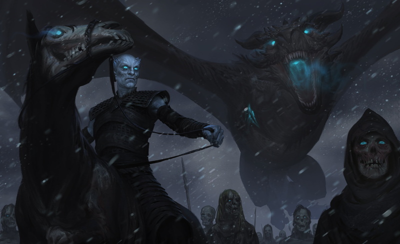 Game of Thrones, fantasy art, artwork, creature, tv series, 1080P, dragon, George R. R. Martin