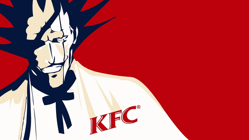 anime, Bleach, 1080P, KFC, Zaraki Kenpachi