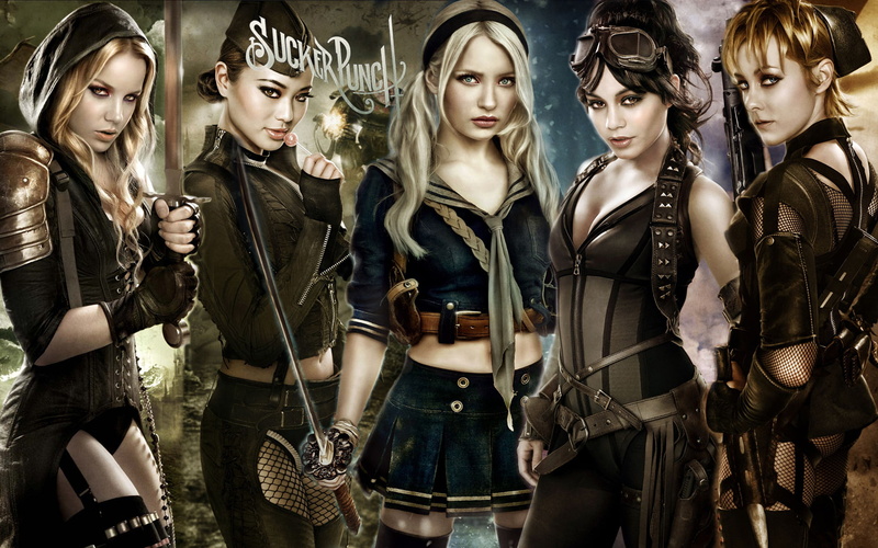 Vanessa Hudgens, Jamie Chung, Jena Malone, Sucker Punch, Amber (Sucker Punch), 1080P, Movie, Emily Browning, Abbie Cornish, Warrior, Babydoll (Sucker Punch)