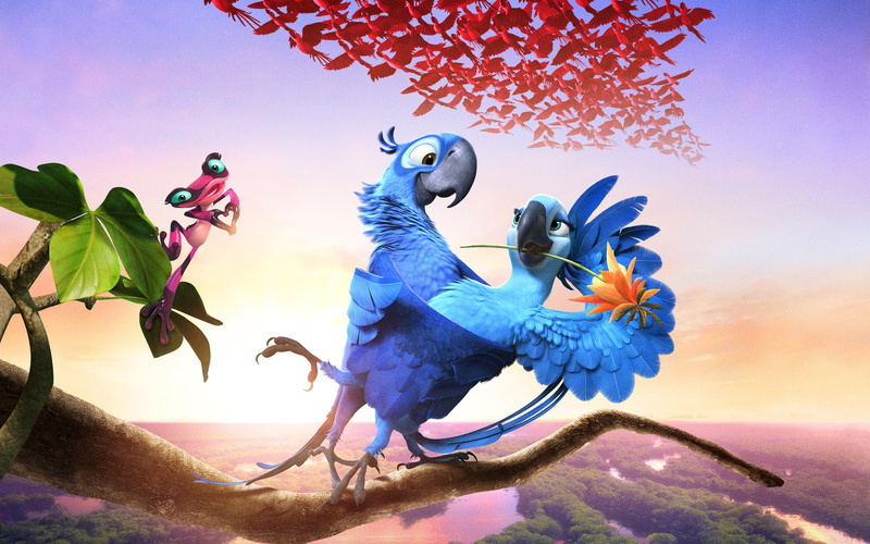 2K, movie, rio, 2014