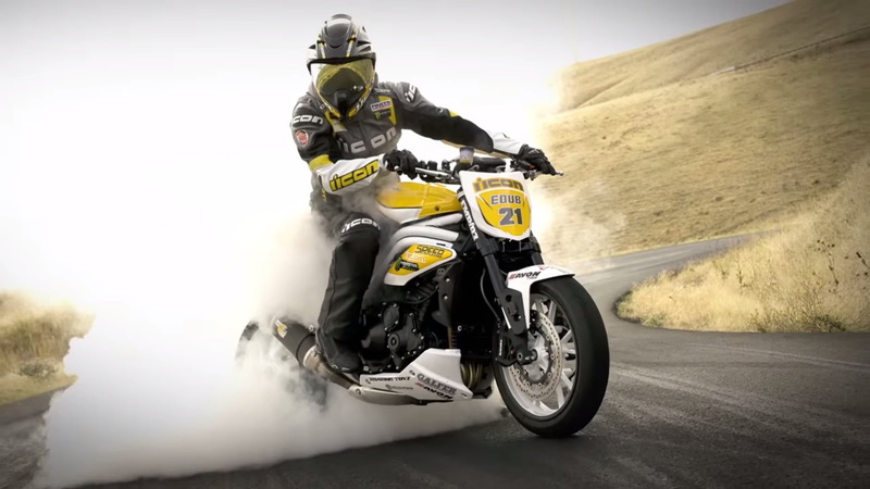black, bike, sport, leisure activity, 720P, transportation, road, full length, riding, skill, biker, outdoors, speed, one person, crash helmet, motion