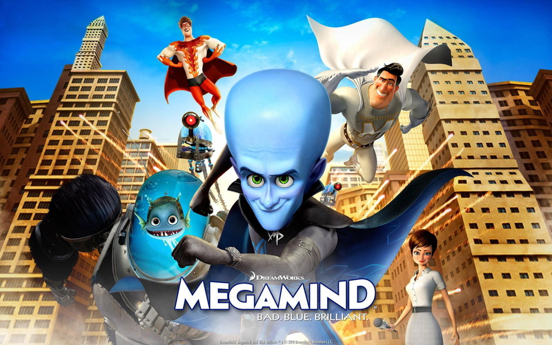 superhero, animation, 1080P, sci-fi, megamind, family, alien, action, comedy