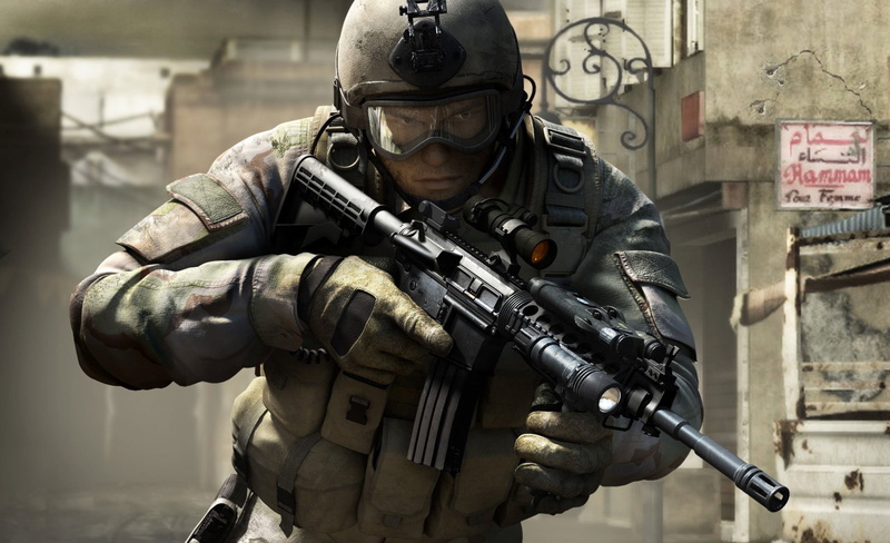 1080P, Video Game, Weapon, Gun, SOCOM II: U.S. Navy SEALS, Soldier