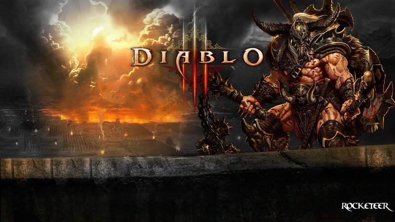 protest, warning sign, burning, sign, Diablo III, Barbar, 1080P, fire, outdoors, western script, built structure, nature, no people, aggression, building exterior