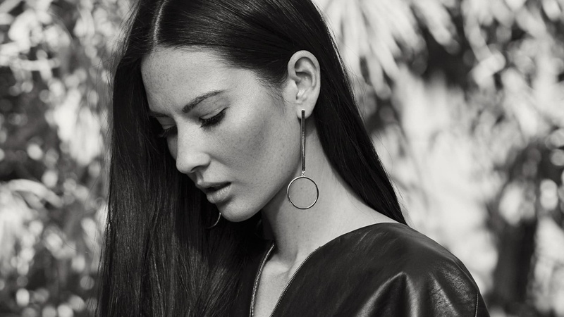 Black and White, Actress, Olivia Munn, Actresses, 1080P