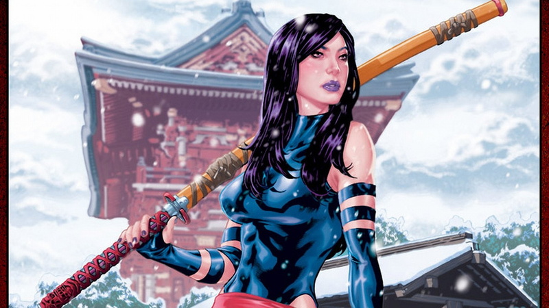 Comics, Psylocke, 1080P