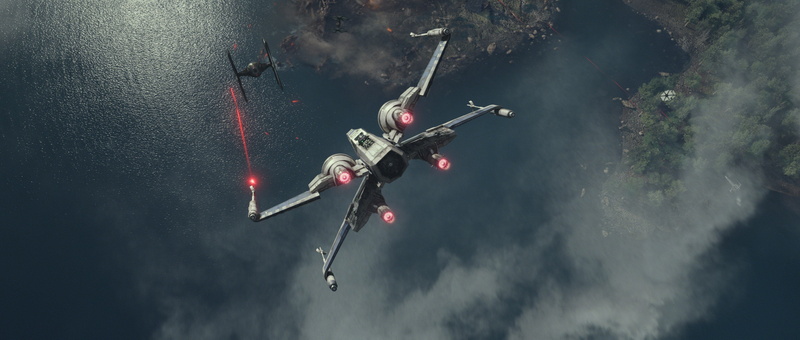 TIE Fighter, 2K, x, Star Wars: The Force Awakens, wing, movies