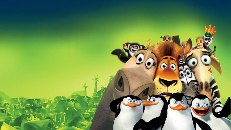 kid, entertain, madagascar, movie, cartoon, 1080P