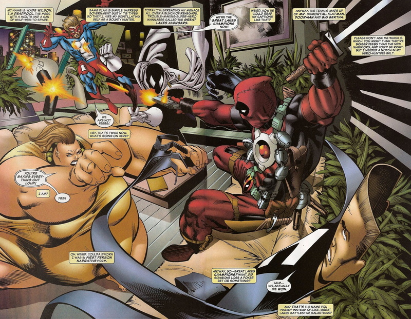 Comics, Merc with a Mouth, Deadpool, 1080P