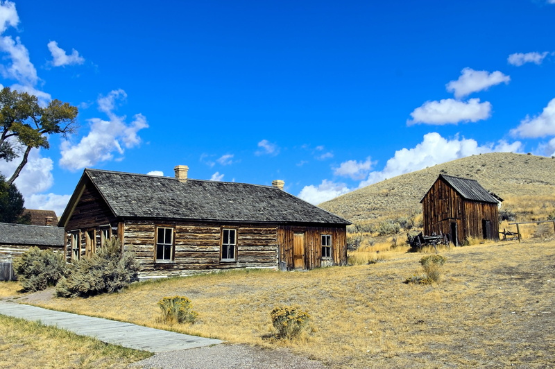 vigilante, summer, 2K, cloud - sky, old west, blue, house, historic, gold rush, travel, america, home, building exterior, scenery, montana, environment