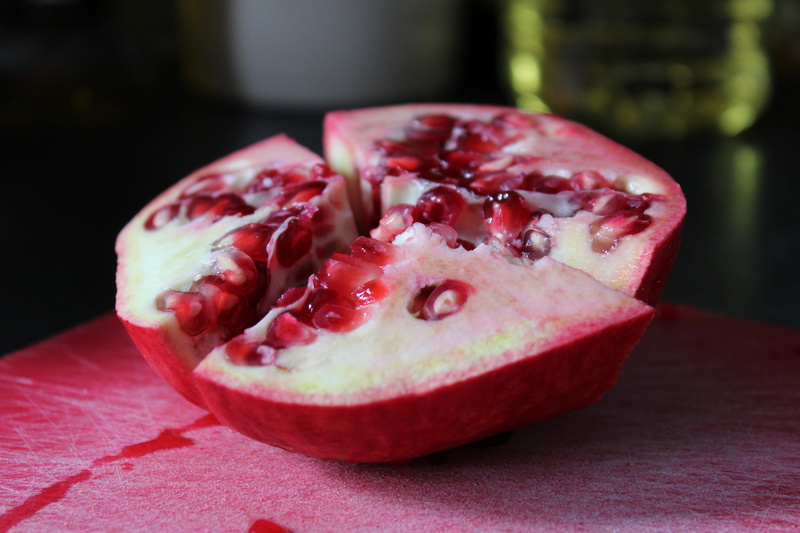 pomegranate, seed, freshness, juicy, still life, no people, food and drink, pomegranate seed, fruit, red, 5K, slice, wellbeing, table, indoors, focus on foreground