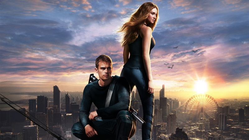 characters, divergent, action, battle, four, poster, movie, tris, 2K