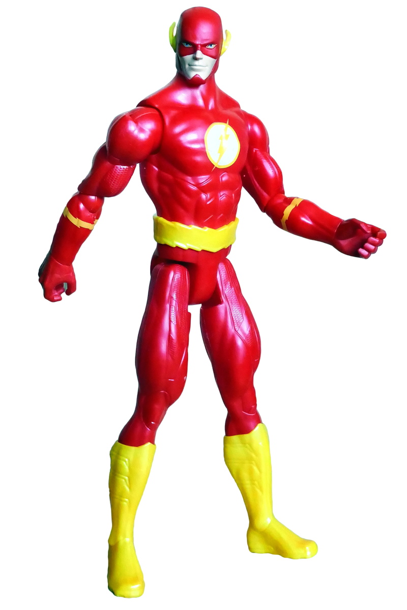 plastic, figure, lightening, superhero, man, full length, studio shot, close-up, power, lightning, cut out, front view, energy, powerful, yellow, 5K, hero