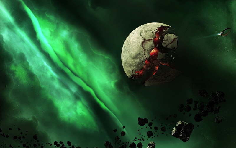 night, beauty in nature, fantasy, communication, blood, indoors, planet, space, storm, fear, warning sign, solid, nature, quality, green color