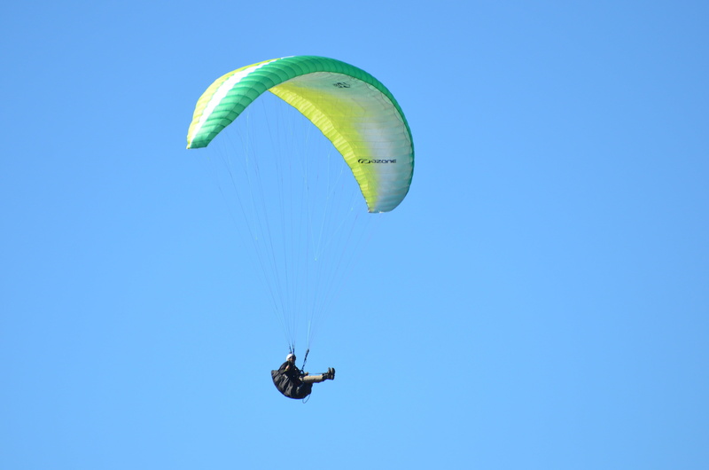 recreational Pursuit, paragliding, glider, leisure activity, person, air, one person, hang gliding, transportation, freedom, extreme Sports, action, exhilaration