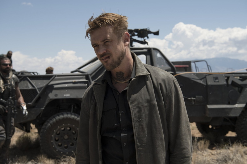 jacket, land vehicle, real people, young men, Boyd Holbrook, lifestyles, Logan (Movie), mode of transportation, young adult, transportation, day, sky, one person