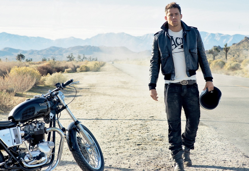 Motorcycle, Actors, Triumph, American, Channing Tatum, Actor, 1080P