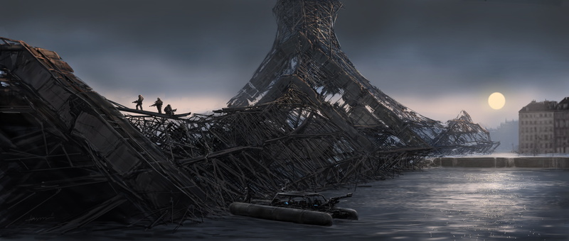 5K, Edge Of Tomorrow, Eiffel Tower, Movie