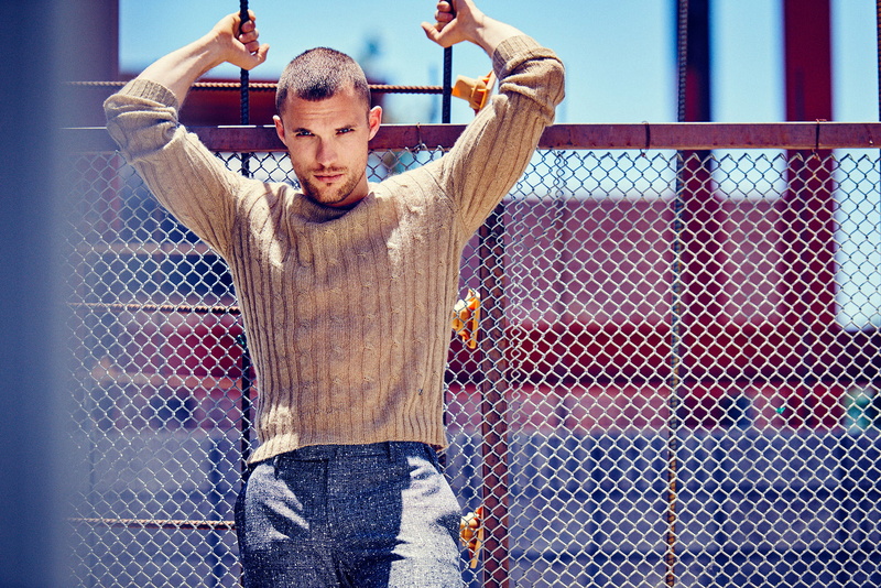 male celebrities, young men, lifestyles, celebrities, looking, boys, real people, chainlink fence, ed skrein, sport, boundary, hd, young adult, standing