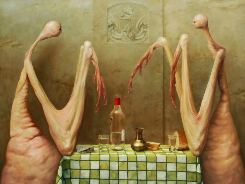 food and drink, human, home interior, Eating, close-up, domestic room, table, container, healthcare and medicine, indoors, mantis, Monster, tablecloth
