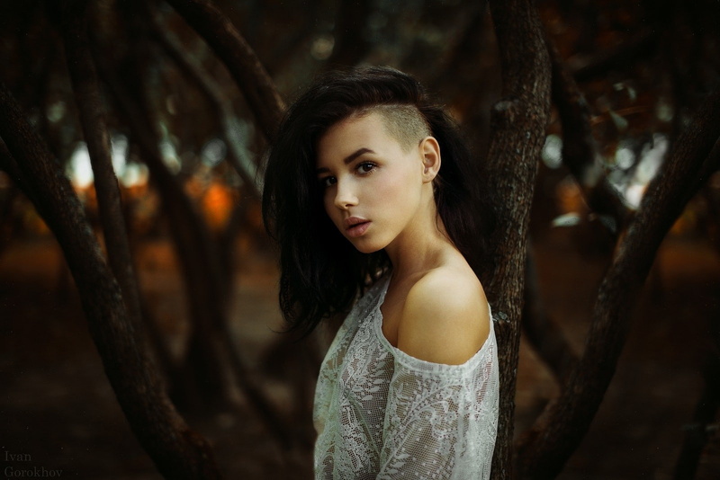 Aliya Lando, women outdoors, portrait, 720P, 500px, women, model