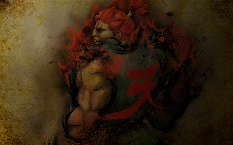 akuma, street fighter, 720P, hd, video, games, fighter, art, street, x