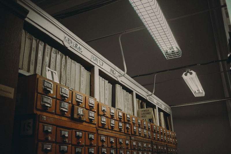 hardware, brown, computer, home interior, russia, library, warehouse, 5K, computer keyboard, in a row, shelf, bookshelf, built structure, wood - material