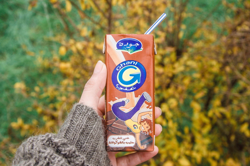 front view, can, human limb, drink, human, body part, holding, close-up, logo, plant, animal, trademark, tree, brown, focus on foreground, carton, communication
