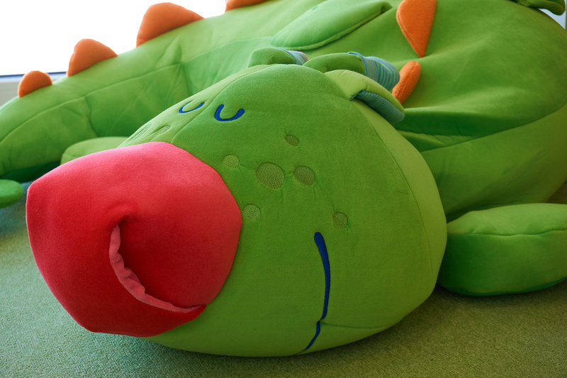 indoors, textile, haba, fridolin, dear, child, teddy bear, freshness, family, baby, close up, knuffig, food and drink, sleep, dragon, cheerful, plush, play