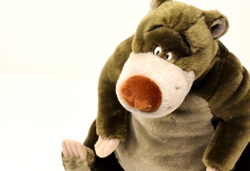 bear, cuddly, plush, teddy bear, cute, childhood, softness, 2K, white background, disney, studio shot, front view, bears, sweet, fur, brown, snuggle, animal