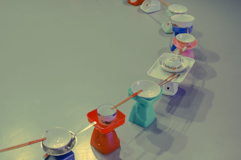 container, indoors, robot, table, mixing bowl, glass, studio shot, coffee cup, steamer, porcelain, clinic, multi colored, bathroom, still life, close-up