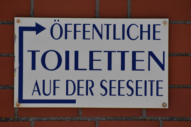 day, red, white color, information sign, wall, 5K, message, sign, western script, public blue, norddeich, architecture, information, guidance, business