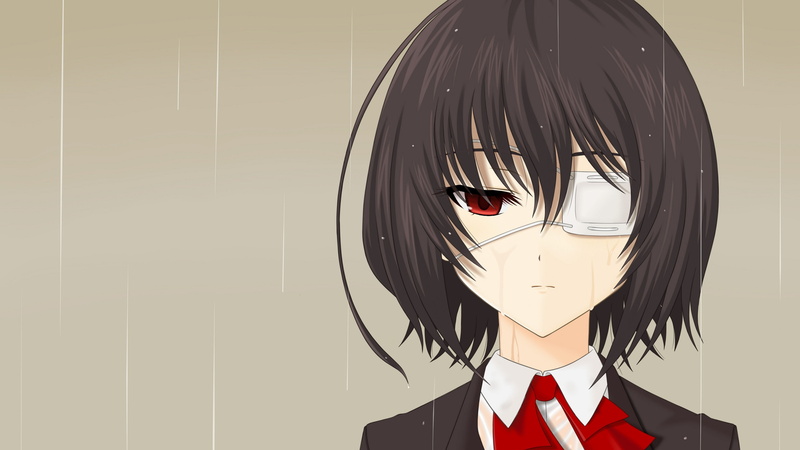 Misaki Mei, eyepatches, Another, 2K