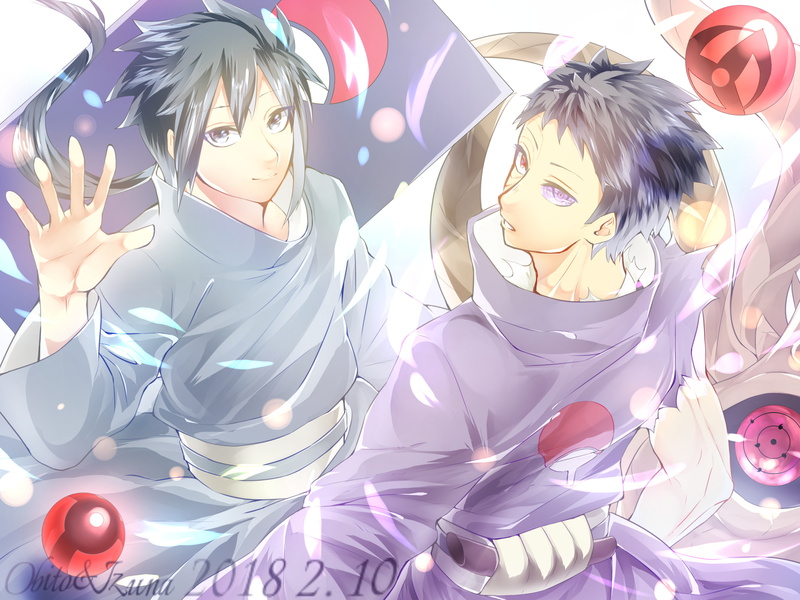 Anime, Izuna Uchiha, Obito Uchiha, Naruto, 2K