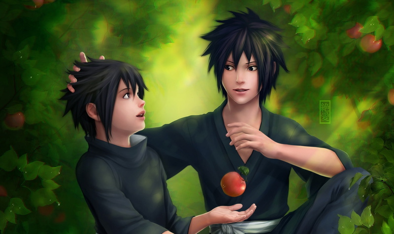 1080P, Izuna Hatsuse, Madara Uchiha, Anime, Naruto