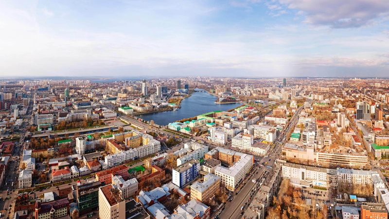 2K, Street, Panorama, City, Ekaterinburg