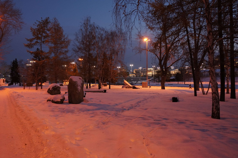 yekaterinburg, sky, ekaterinburg, nature, russia, zima, tranquility, winter, street, park, covering, snow, tree, illuminated, cold temperature, outdoors