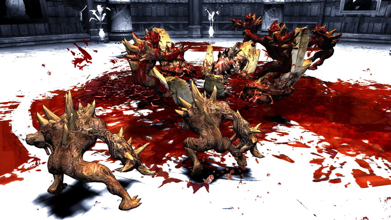 action, fighting, warrior, evil, blood, slasher, dark, 4K, creature, fantasy, monster, horror, arcade