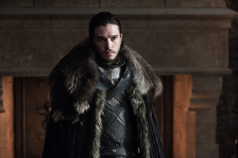 1080P, Jon Targaryen, scar, a song of ice and fire, game of thrones, king of the north, the king in the North, fur, fireplace, kit Harington, Jon snow