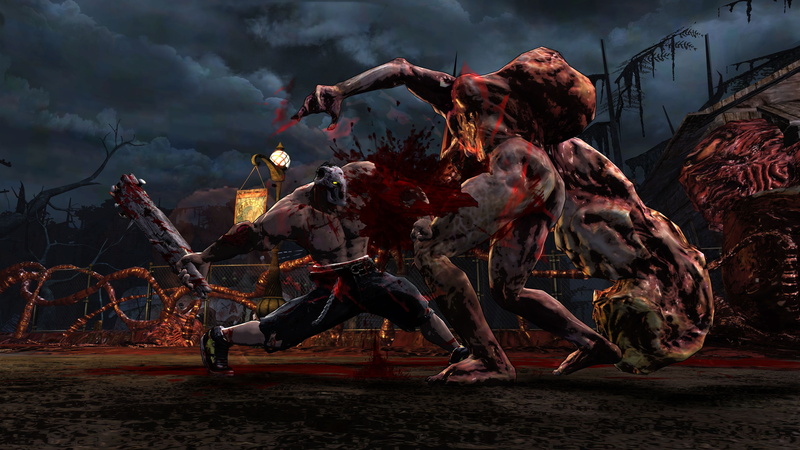 blood, fantasy, creature, arcade, fighting, monster, slasher, 5K, action, warrior, evil, dark, horror