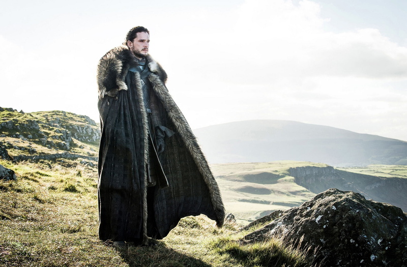 Jon snow, king of the north, 1080P, game of thrones, male, kit Harington, the wind, the king in the North