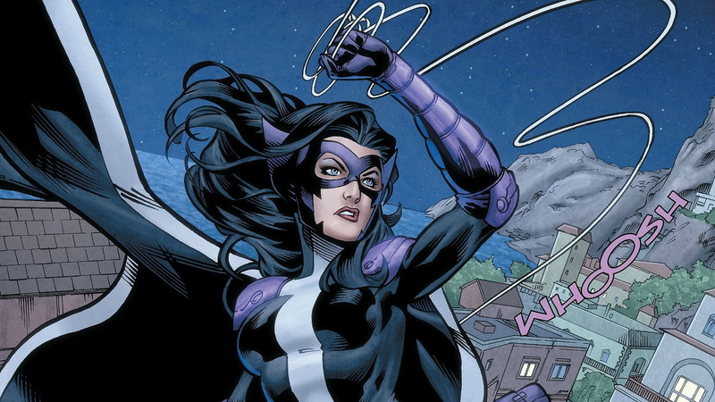 adult, real people, Huntress (DC Comics), front view, creativity, graffiti, waist up, women, hairstyle, Comics, young women, looking at camera, young adult