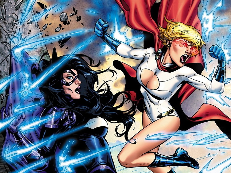 Power Girl, Comics, Huntress (DC Comics), 720P, Worlds Finest